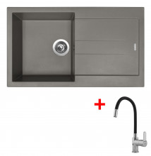 Sinks AMANDA 860 Truffle + Flexia 